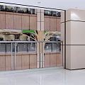 Modern Column 3d model