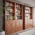 New Chinese-style Antique Cabinet 3d model