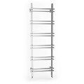 Stainless Steel Bathroom Towel Rack with Multiple Horizontal Hanging Bars Design