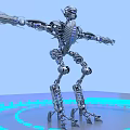 Robot Technology Machinery 3d model