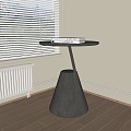 Side table 3d model