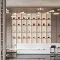 New Chinese Reception Area Sales Office Reception 3d model