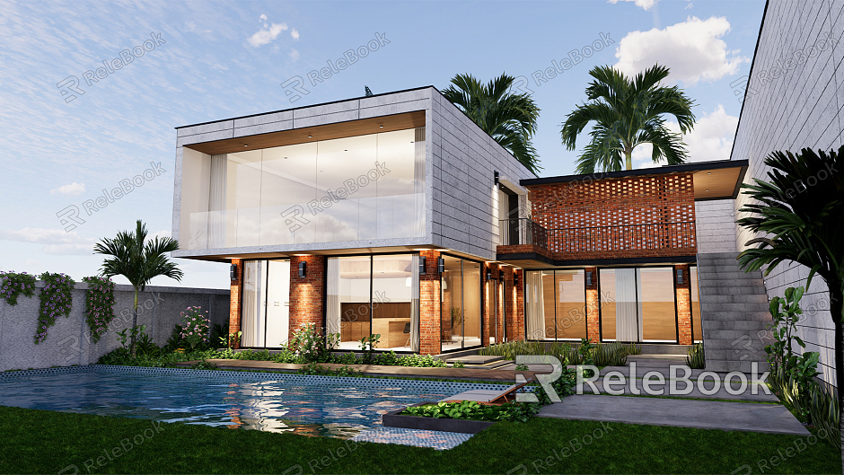 Modern Villa Villa model