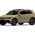 Golden SUV With Sporty Exterior Design And Alloy Wheels In Modern Setting