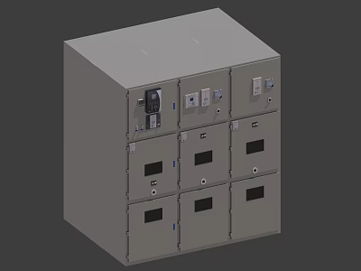 Distribution box Distribution cabinet 3d model