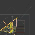 Aerial Planning of Modern Commercial Building With Surrounding Roads Trees and Parking Lots