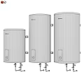 Meile White Water Heaters With Digital Temperature Display In Various Sizes 3d model