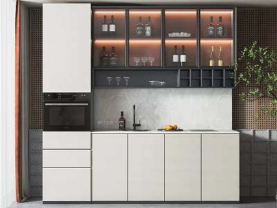 Modern Cabinet 3d model