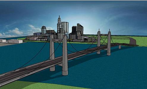 Bridge 3d model