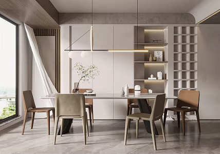 Modern Restaurant 3d model