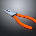 Pipe pliers vise bench vise wrench tool hardware tool processing tool furniture 3d model