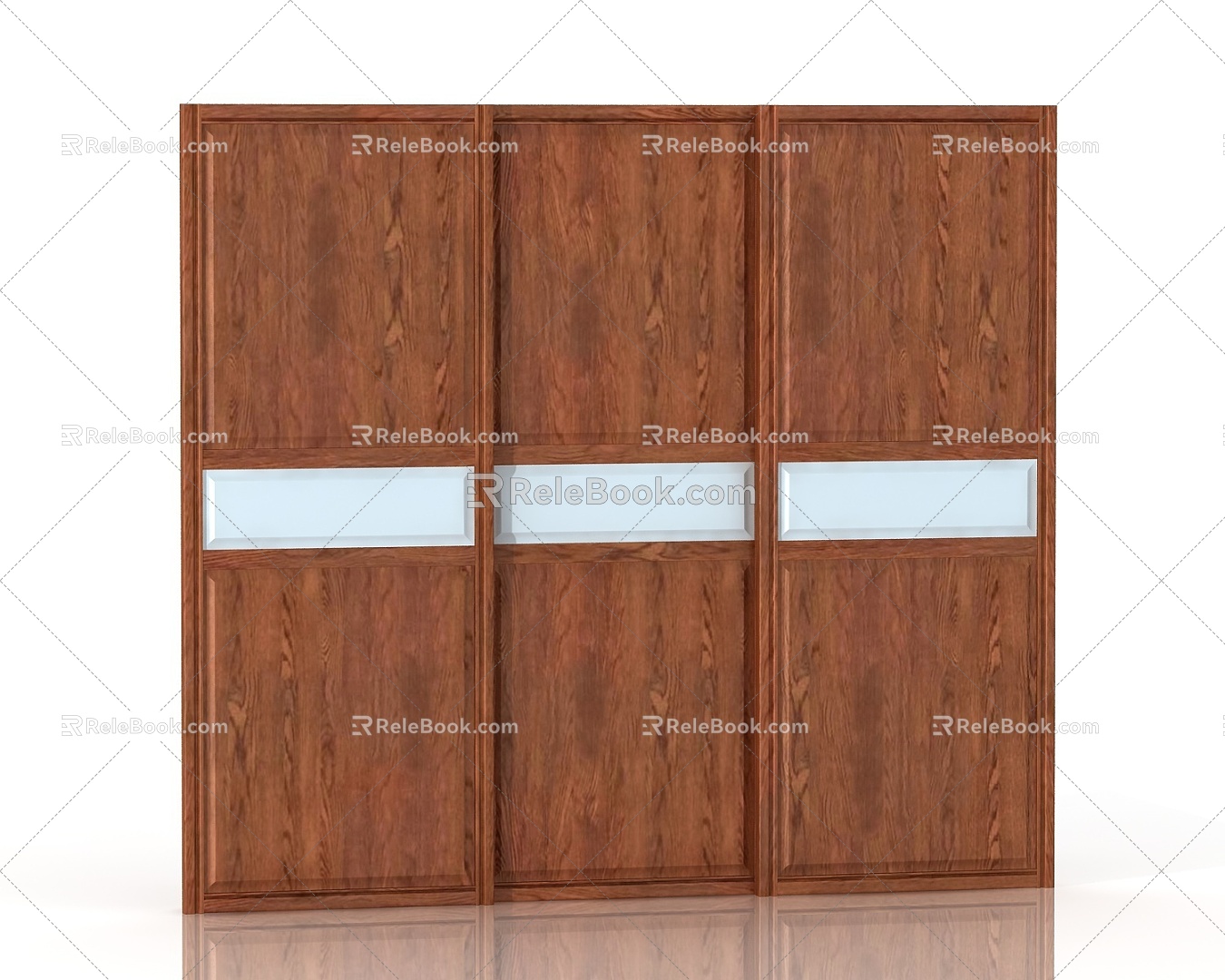 sliding door wardrobe door 3d model