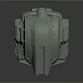 Sci-Fi Helmet Alien Helmet High Tech Helmet Game Helmet 3d model