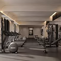 Gym 3d model