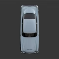 Light Blue Classic Sports Car With Vintage Design And Sleek Exterior