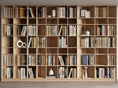 Modern Bookcase Oblique Bookcase Book Combination Book model