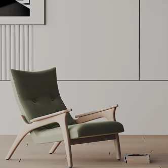 modern leisure chair 3d model
