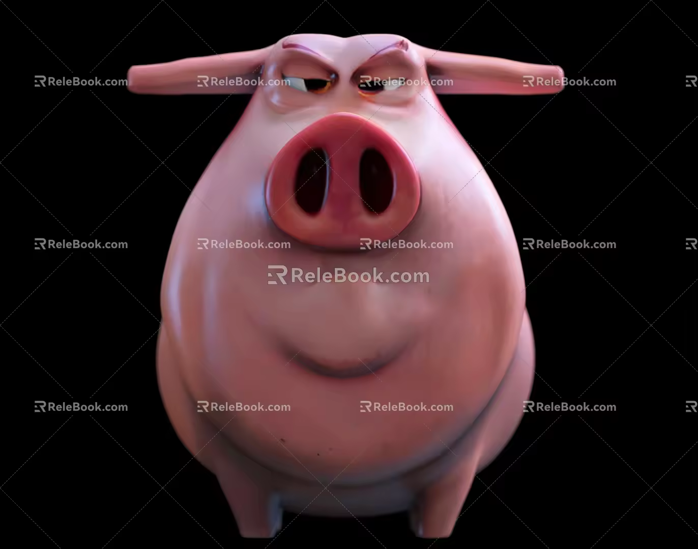 Taiyi god pig which Zha which hand-run which Zha magic boy making the sea which movie which hand-run Taiyi real person which hand-run blind box doll pig 3d model