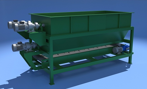 tailings feeder cwg series tailings feeder 3d model