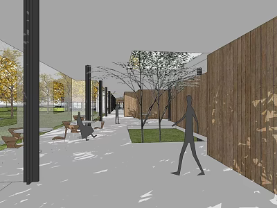 Sales Office 3d model