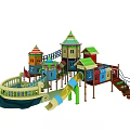 Modern slide 3d model