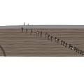 Wooden Chinese Guzheng Zither String Musical Instrument with Bridges and Strings