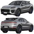 Silver SUV Cars With Blue Wheel Accents And Modern Exterior