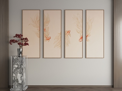 New Chinese Decorative Painting model