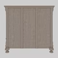 Vintage Classic Wooden Double Bed With Ornate Carved Headboard And Decorative Footboard