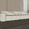 Modern Multiplayer Sofa 3d model