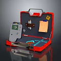 Modern Sci-Fi Box Vampire Hunter Suitcase Sci-Fi Box Military Case 3d model