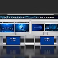 Cross Scene System Solutions Exhibition Island With AI Data Services And SEAHOI Workstations