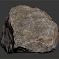 Modern Interior Decor Featuring Natural Stone With Rough Texture And Reflective Surface