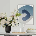 Modern ornaments combination 3d model