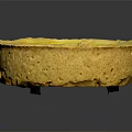 Golden Egg Tart With Flaky Brown Crust And Caramelized Yellow Filling