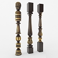 baluster 3d model