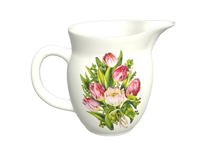 Modern water cup 3d model