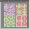 mosaic tile small mosaic tile mosaic tile traditional pattern seamless wall decoration 3d model