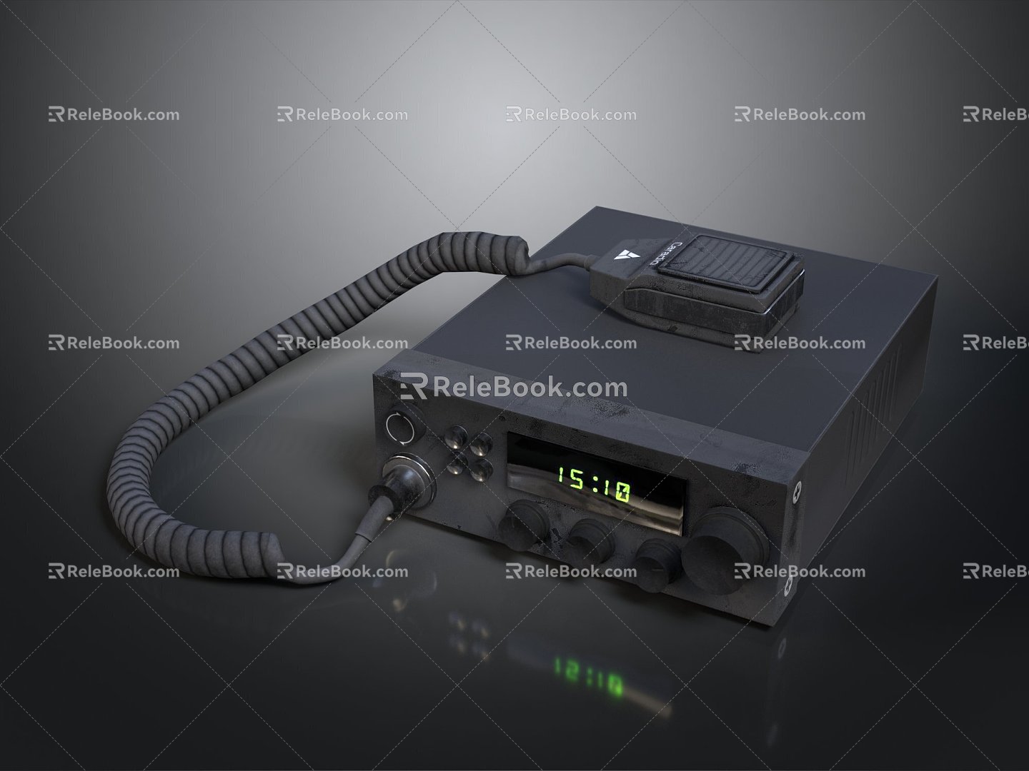 Radio Telephony Military Radio Military Walkie-talkie Military Telephone Military Radio Radio Communication 3d model