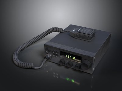 Radio Telephony Military Radio Military Walkie-talkie Military Telephone Military Radio Communication 3d model