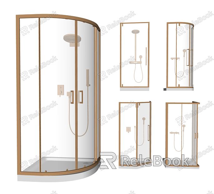 Light Luxury Shower Room Shower Partition Shower Shower model