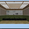 Modern Beauty Hair Salon Interior With Styling Chairs Mirrors And Comfortable Lighting Design