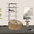 Modern Lazy Sofa 3d model