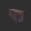Rustic Metal Container Building Structure For Modern Architecture Design