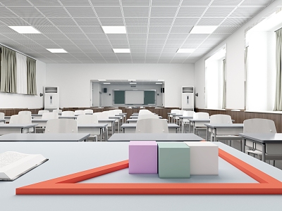 modern classroom model