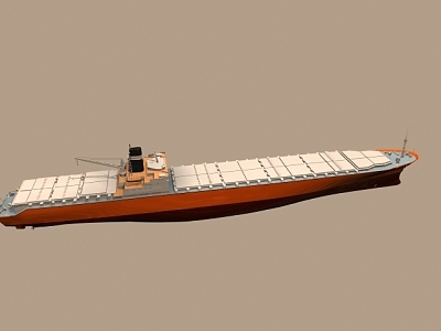 freighter 3d model