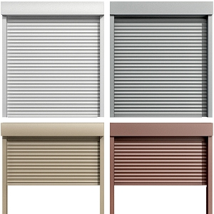 Embedded venetian blinds 3d model