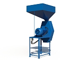 agricultural crusher 3d model