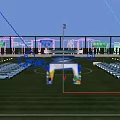 BYD New Energy Vehicle Event Entrance With Green Lawn And Rows Of Cars