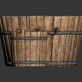 Children Playful Wooden Buckets with Metal Hoops Small and Large Sizes